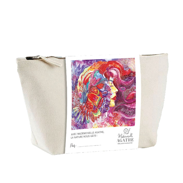 Mlle Agathe coton pouch